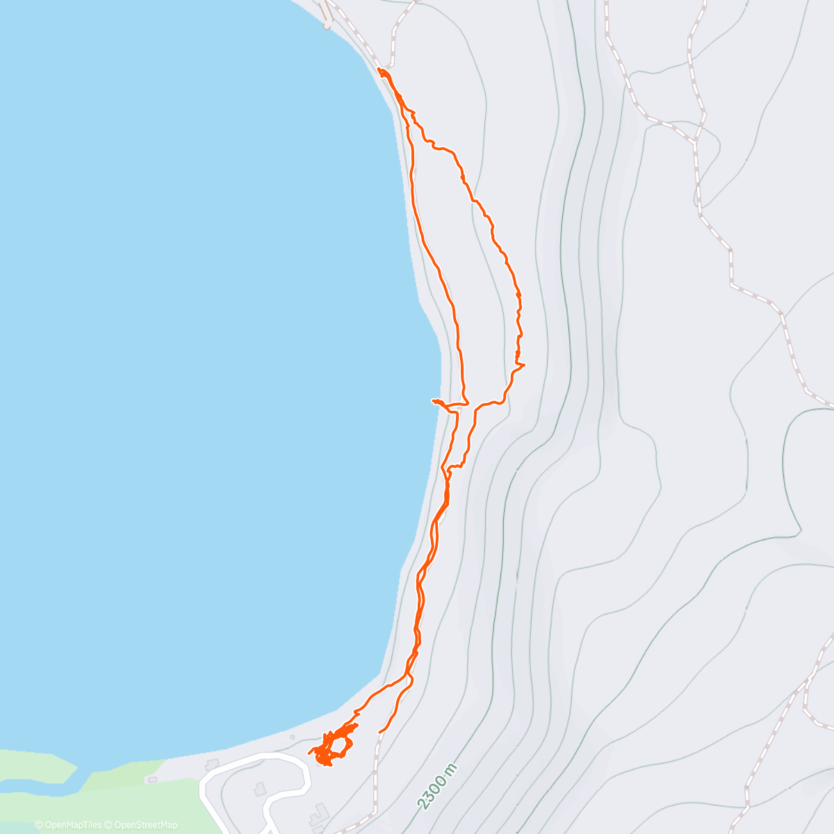 Map of the activity, RLR