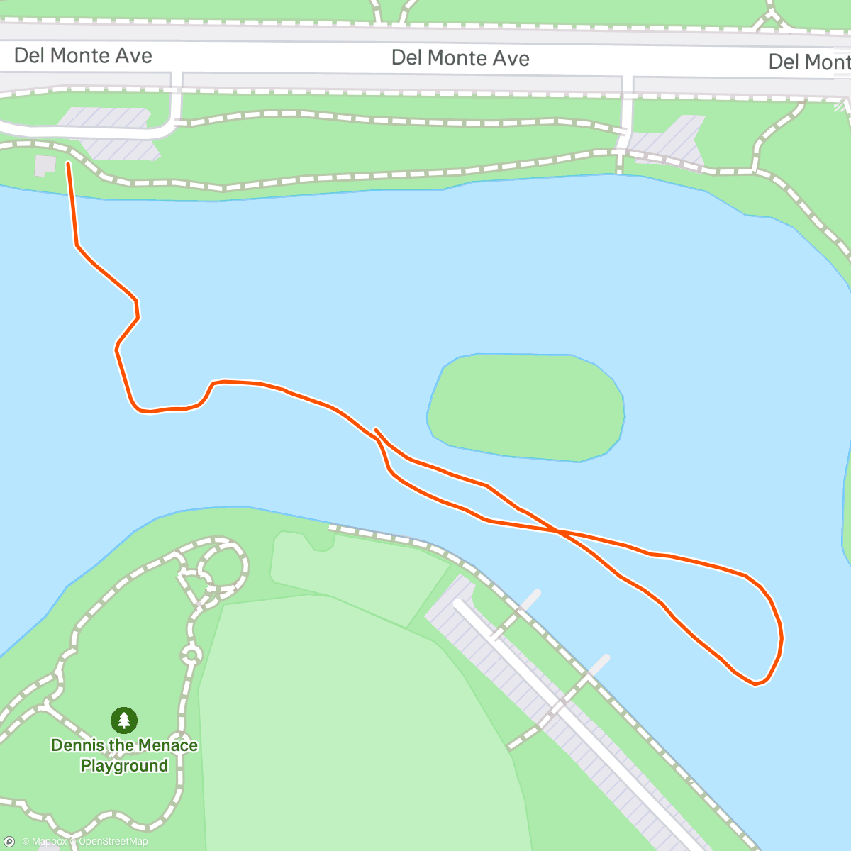 Map of the activity, Swan boat