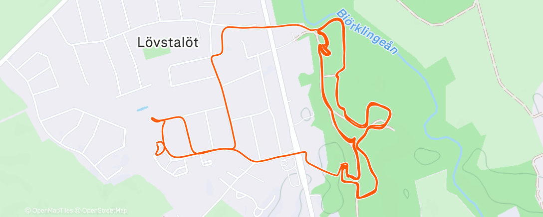 Map of the activity, CX