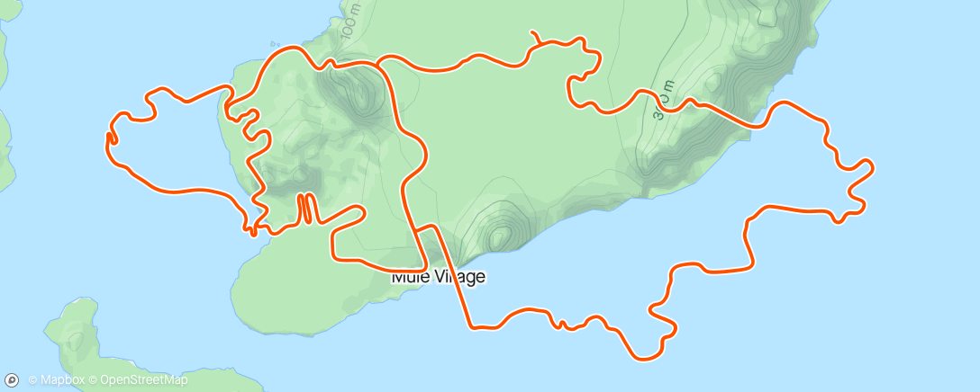 Map of the activity, Zwift - Group Ride: DiRT Road DWGZ Endurance Ride  (C) on Triple Flat Loops in Watopia Lata - Lata