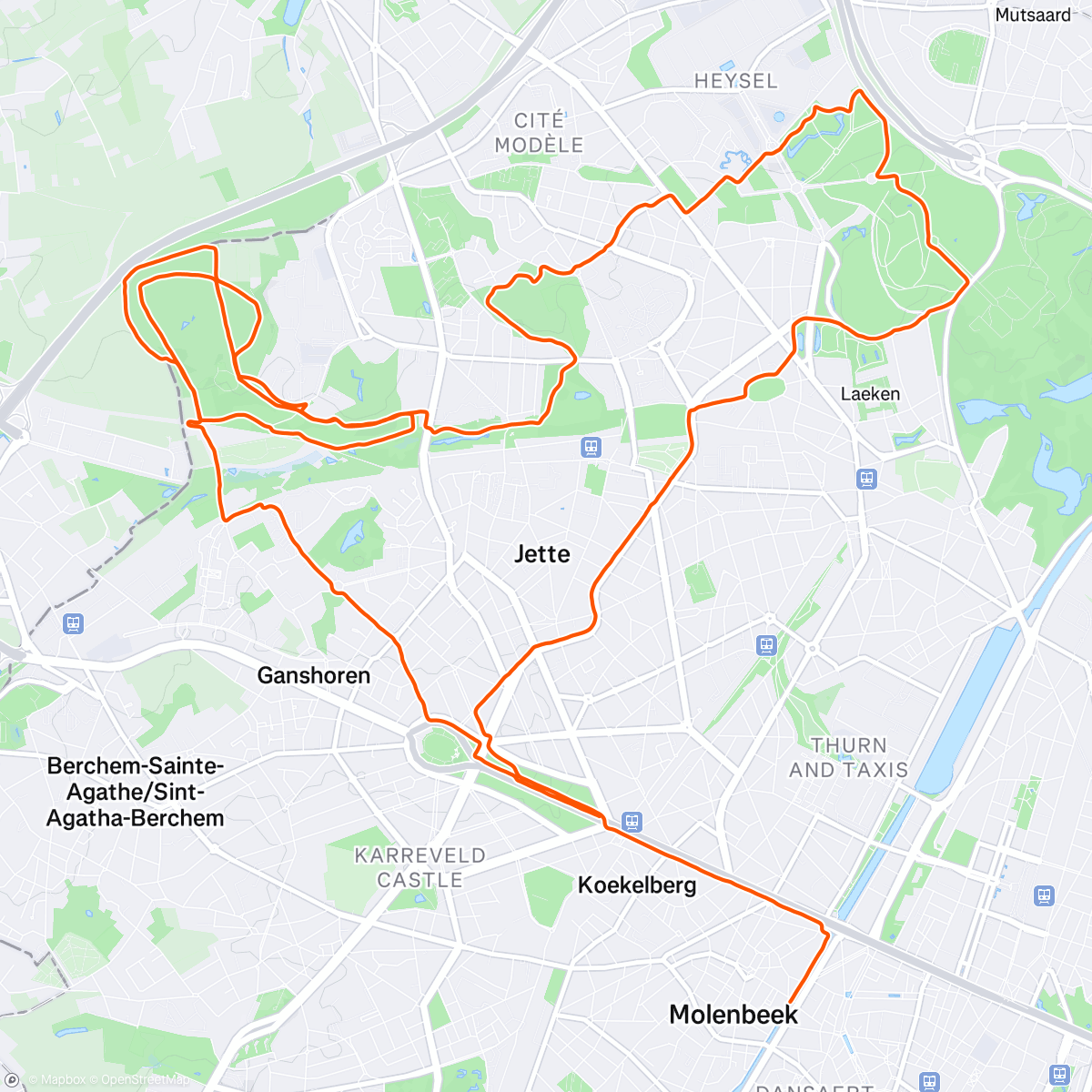 Карта физической активности (Exploration du nord)