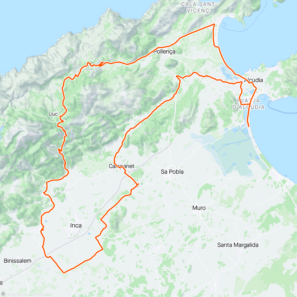 Mapa da atividade, Llosetta - Tankstelle