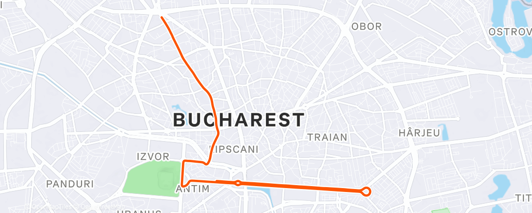 Map of the activity, ROUVY - L'Etape Romania 2023 | Bucharest Segment