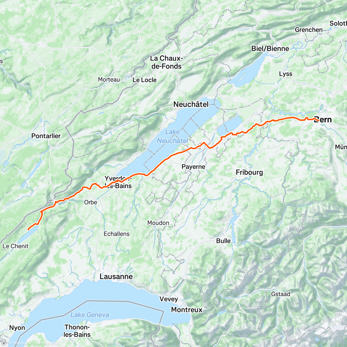 Map of the activity, First 100 for Dounia