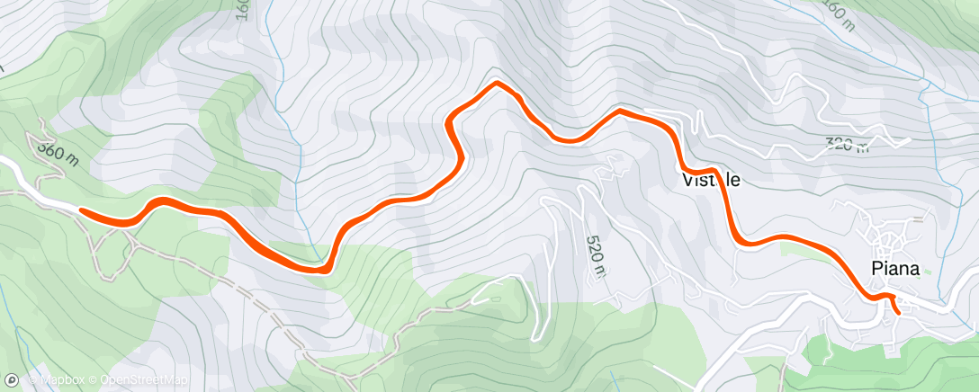 Map of the activity, Lunch Run entraînement du jour BONJOUR 👋 🌍 🏃‍♂️ 👋