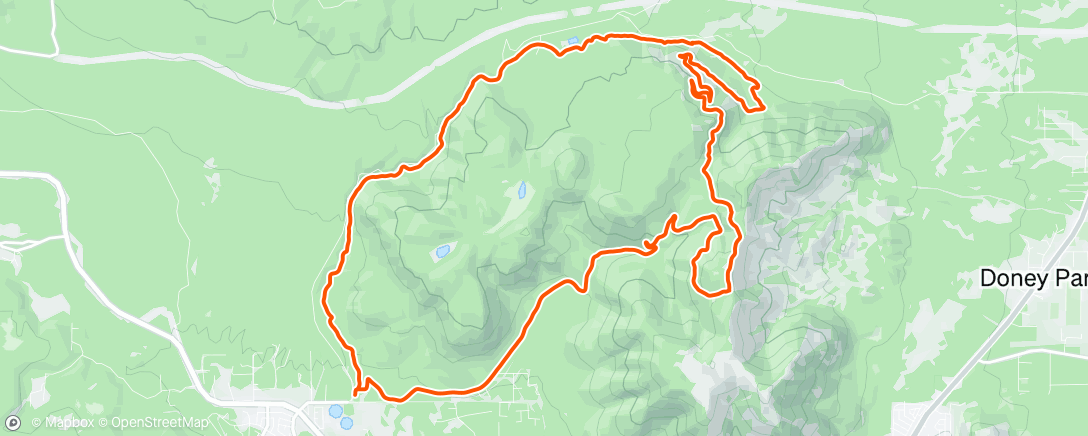 Map of the activity, Elden, Little Bear, Schultz