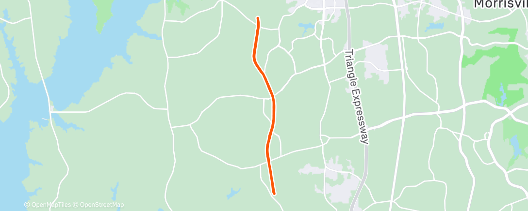 Map of the activity, Tempo on American Tobacco