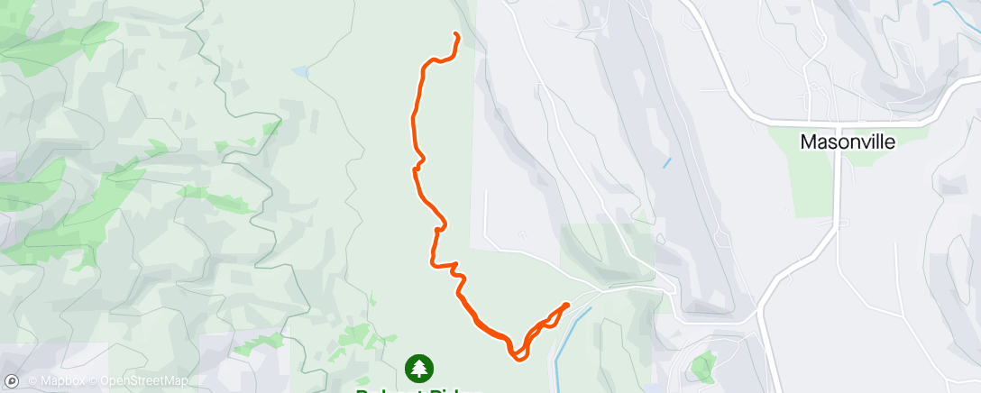 Map of the activity, Bobcat with Lilly