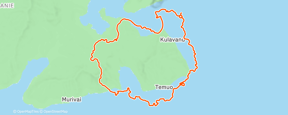 Map of the activity, Zwift - Sugar Cookie in Watopia