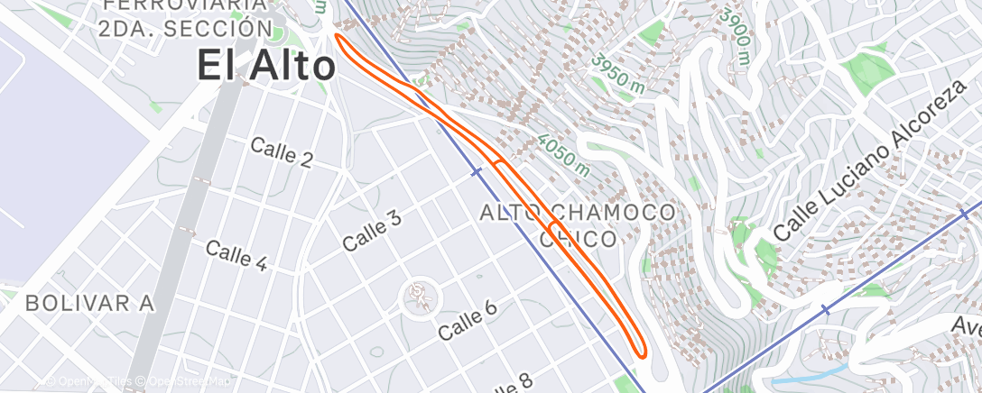 Map of the activity, ROUVY - 20 minute cool-down