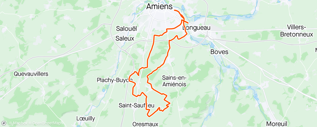 Map of the activity, 🐣🚴‍♀️~ Se préparer aux chemins de la NorthCusta en Solo