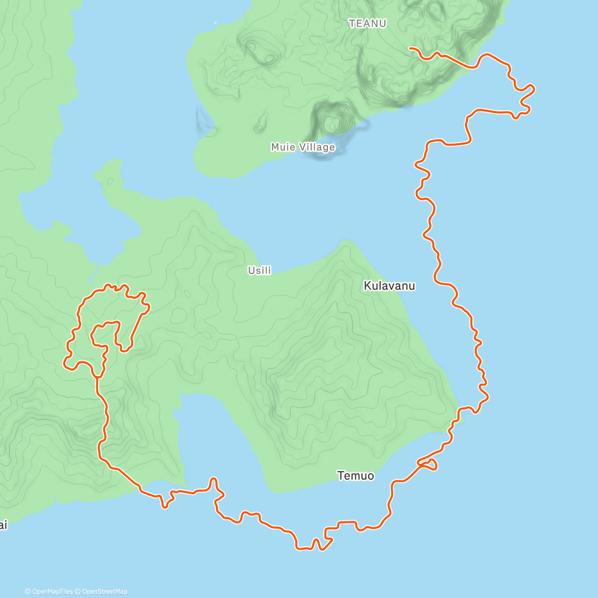 Map of the activity, Zwift - AZUM Training January 16 2026 on Going Coastal in Watopia