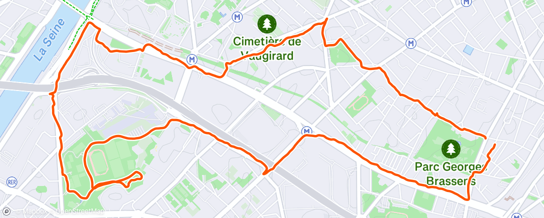 Map of the activity, Dose du 92