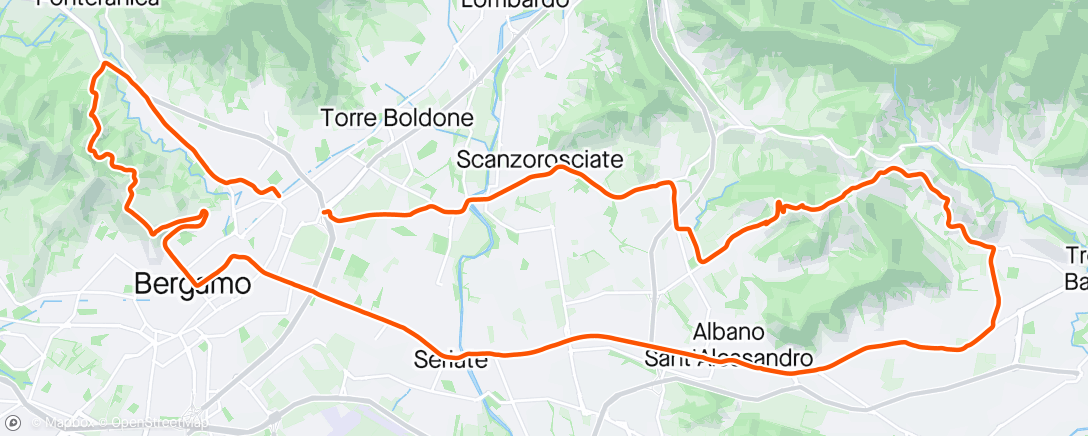活动地图，Giro serale