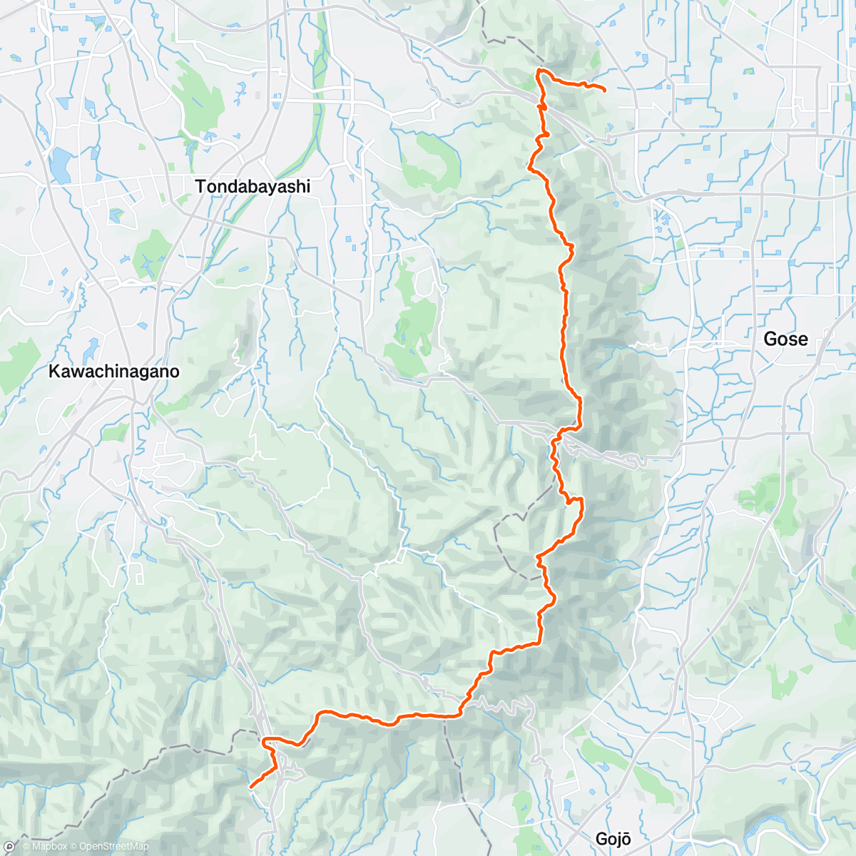 Map of the activity, 🇯🇵 Diamond Trail Run 33k