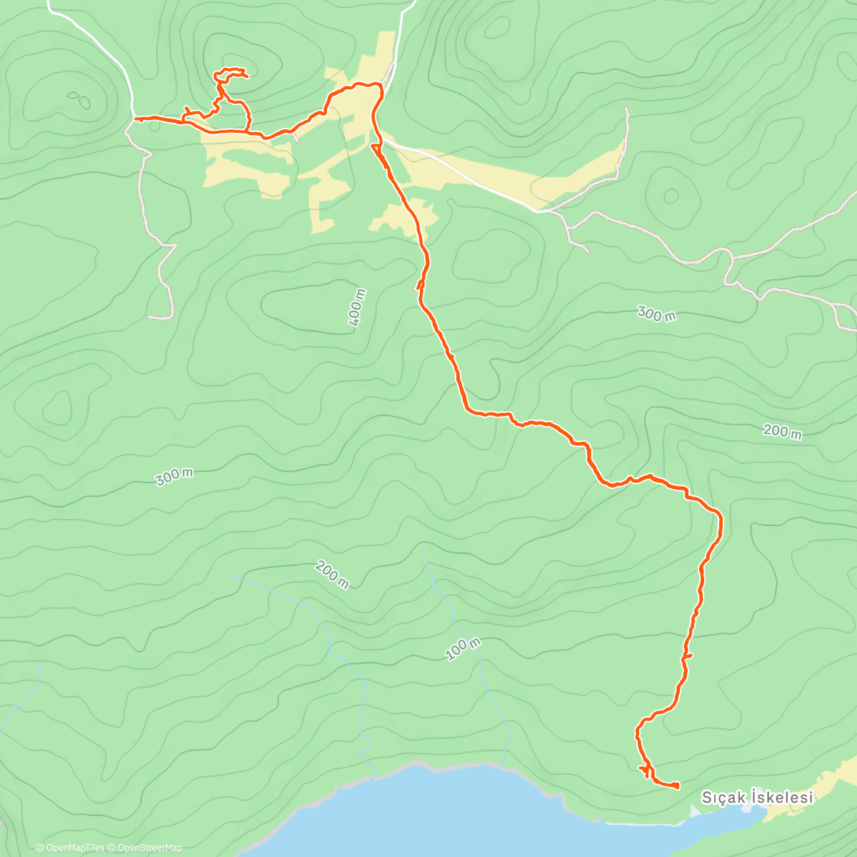 Карта физической активности (Lunch Hike)