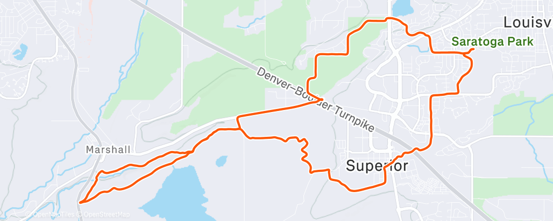 Map of the activity, Christmas Toodle