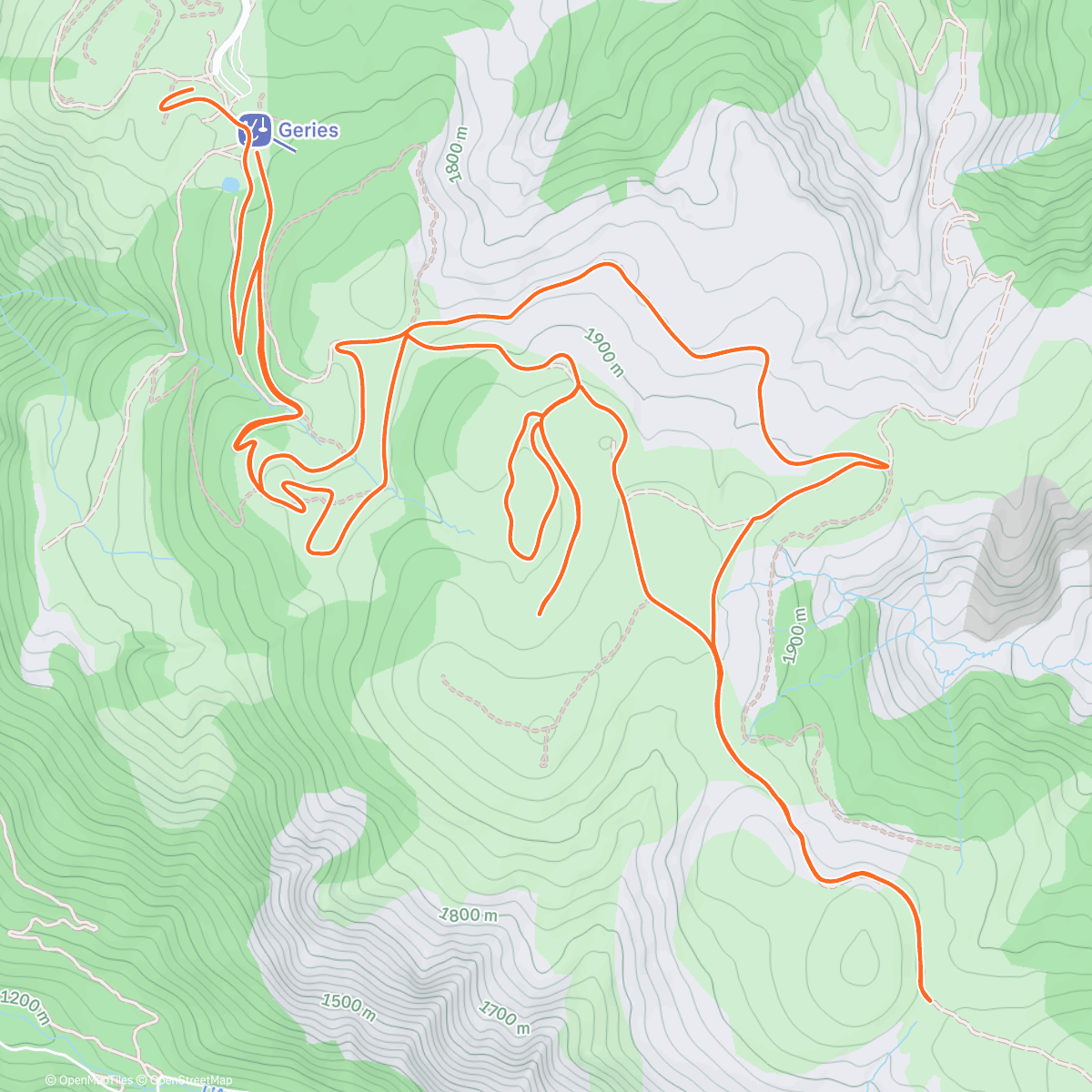Mapa de la actividad (Beille  skating #8)
