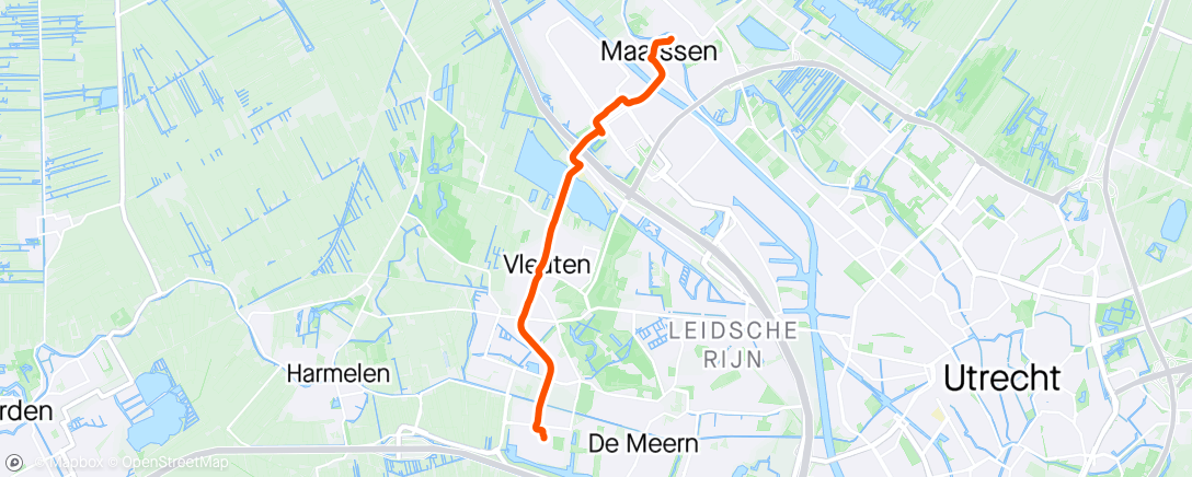 Map of the activity, naar Maarssen