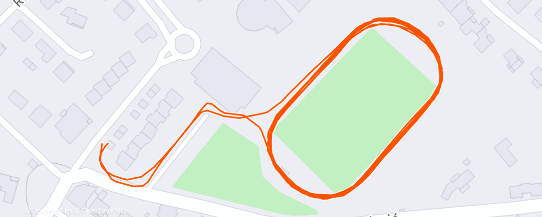 Map of the activity, Test tenfon d'Achille