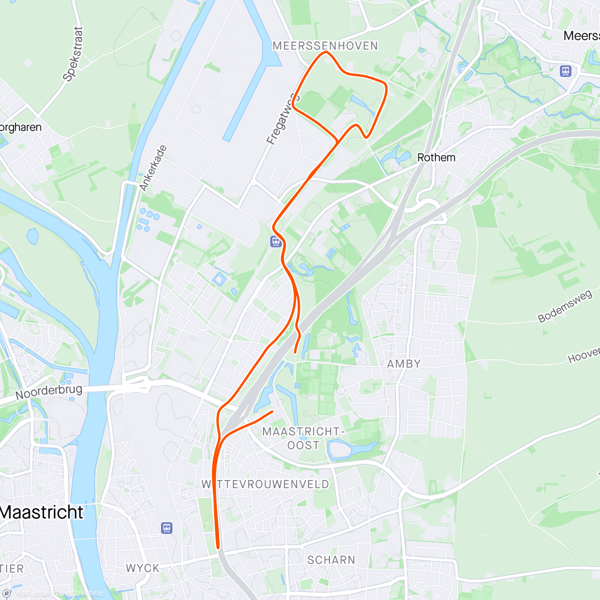 Map of the activity, Groene Loper 10k 2024