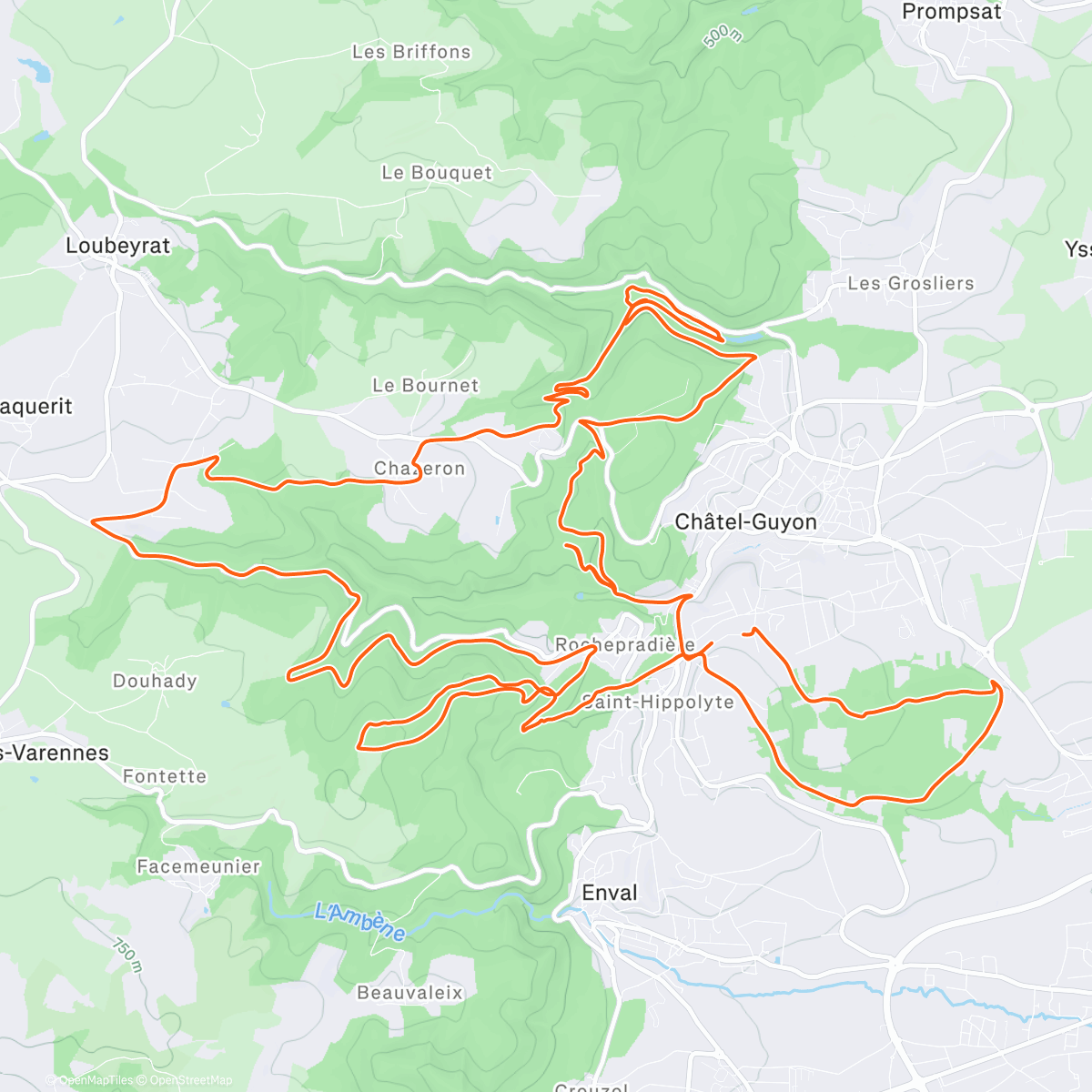 Map of the activity, Petite reprise