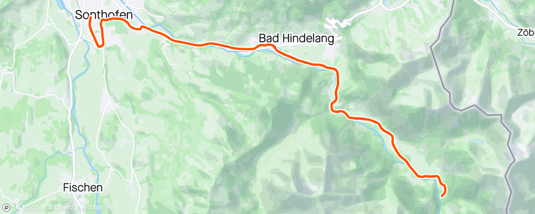 Mapa da atividade, Ski Nordisch am Nachmittag