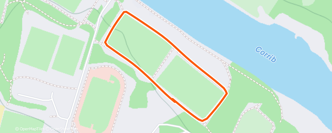 Map of the activity, Cool down