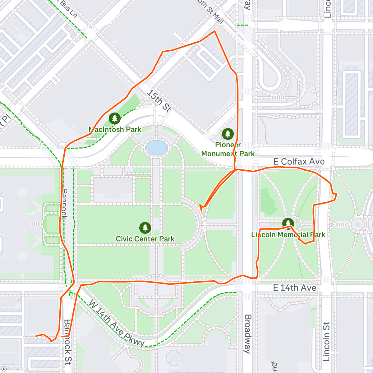 Map of the activity, This is what democracy looks like ❤️