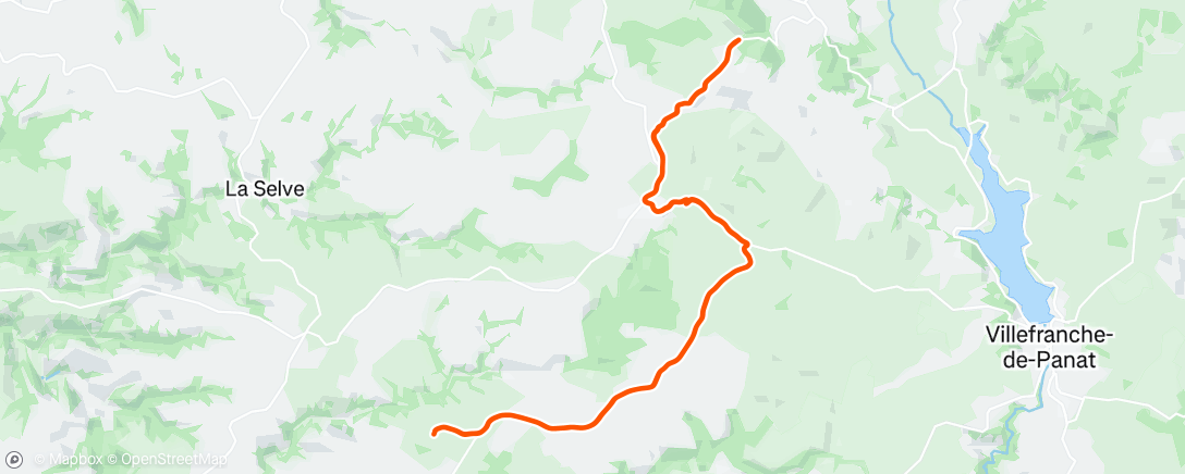Carte de l'activité