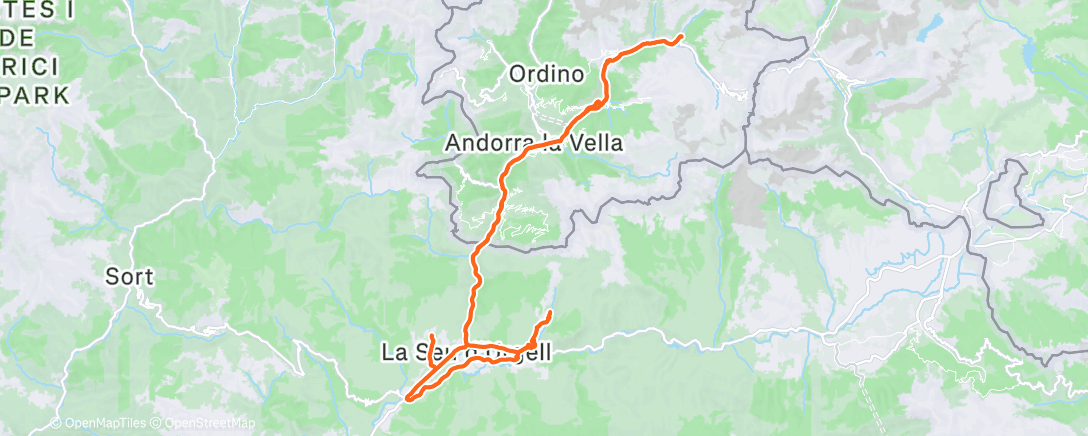 Map of the activity, Bit more snowy start than expected