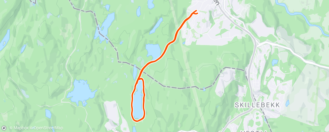 Map of the activity, Intervall rundt vannet