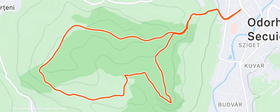 Map of the activity, Karácsonyi Budvár