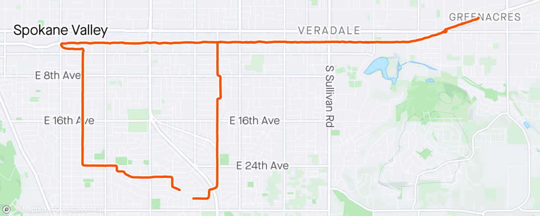 Mapa de la actividad (Afternoon E-Bike Ride)