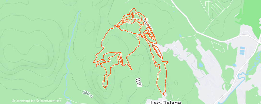 Map of the activity, E47