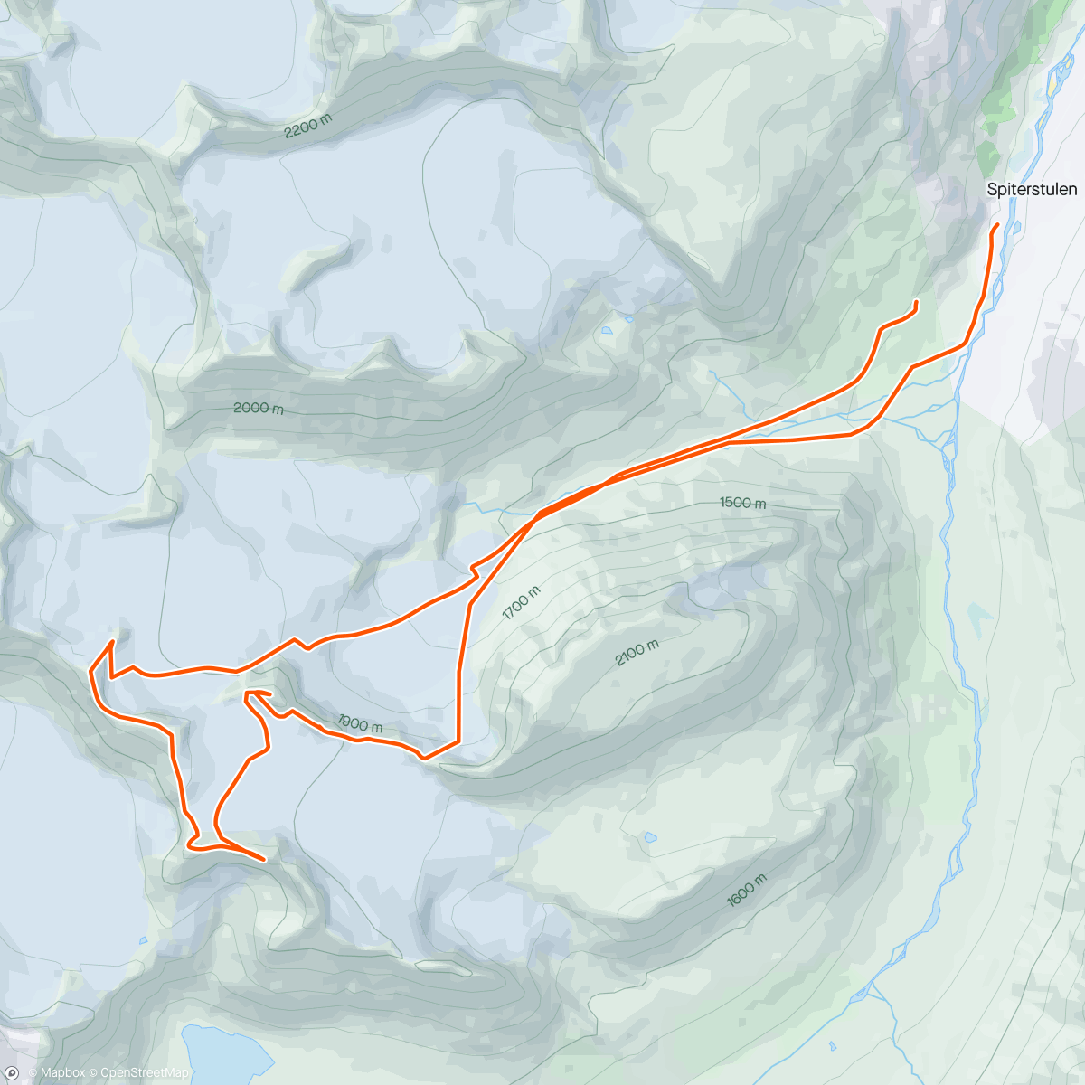 Map of the activity, Plukking i ❤️ Jotunheimen ❤️