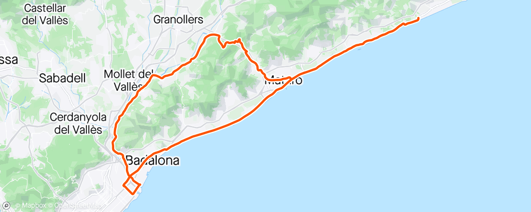 Map of the activity, 🐔 Calella 🐔
