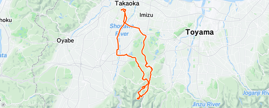 Map of the activity, 牛岳パノラマ展望台