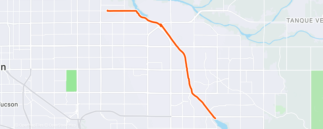 Карта физической активности (Morning Run)