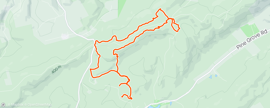 Map of the activity, Quick Easter Ride