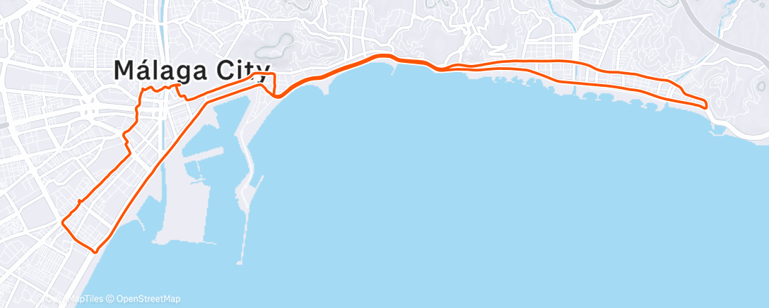 Map of the activity, Morning Ride