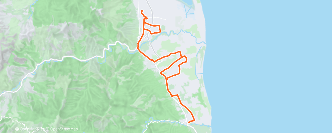 Map of the activity, Endurance mimosa