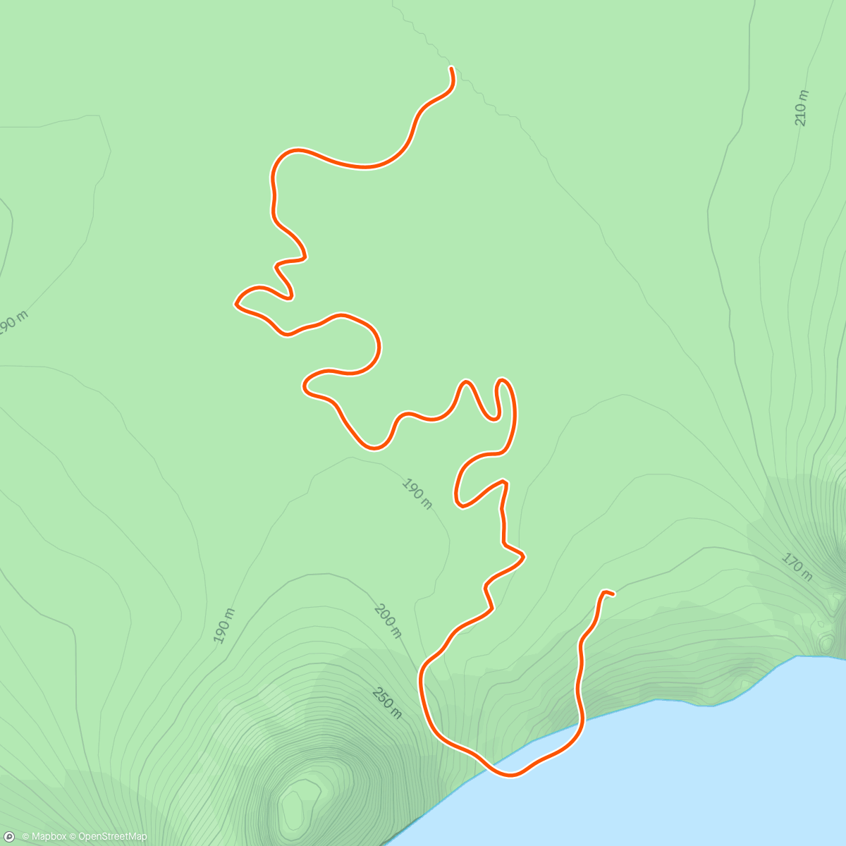 Map of the activity, Zwift - Race: Tiny Race (1 of 4) by Zwift Insider (A) on Muir And The Mountain in Watopia