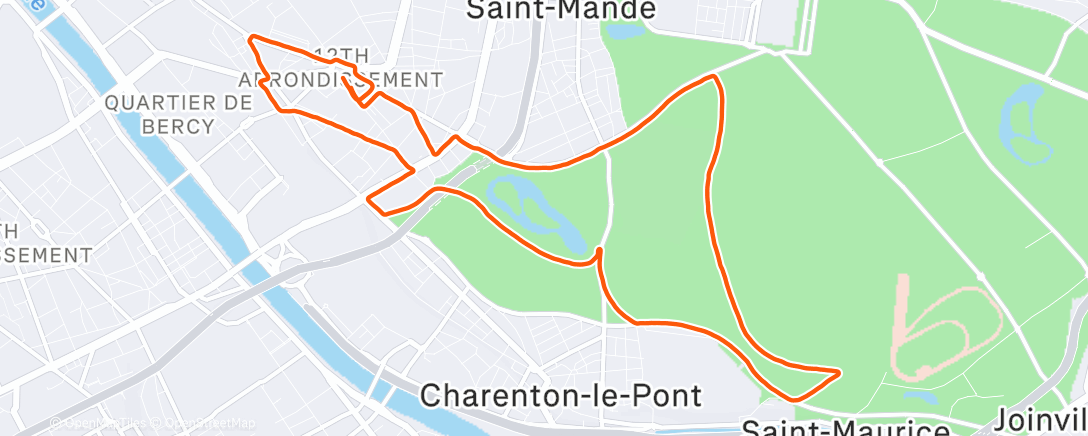 Peta aktivitas, Retour à Paris après les vacances 😟