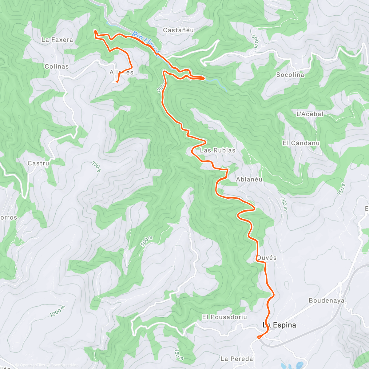 Map of the activity, A comprar el pan