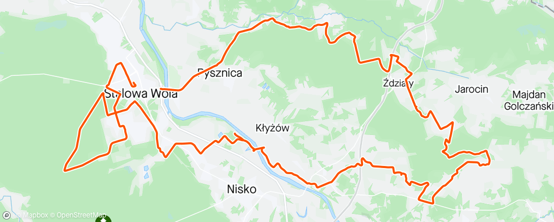Map of the activity, Morning Ride Gravel