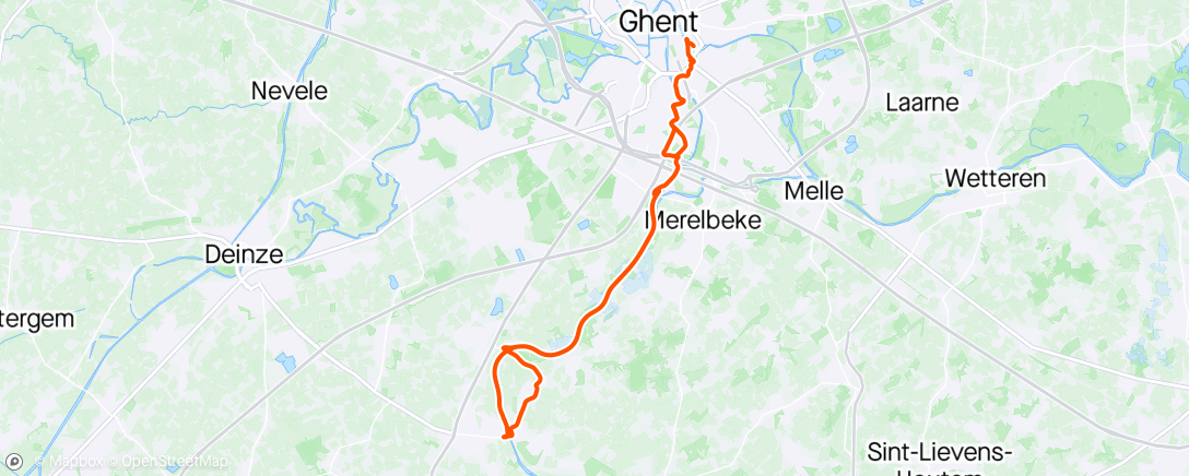 Map of the activity, Losrijden 2.0