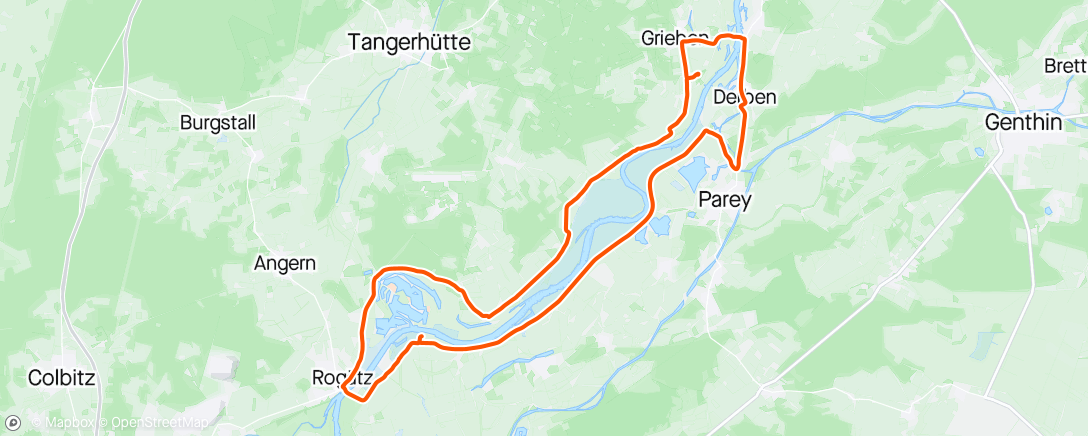 Map of the activity, Richtung Norden 🚴‍♂️🚴‍♀️