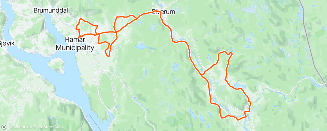 Mapa da atividade, Søt frokost på Flisa