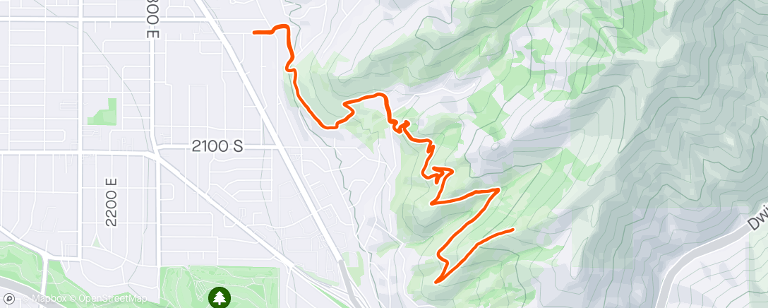 Map of the activity, No time for skiing